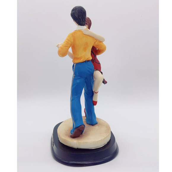 Vintage Tango 10" Dance Sculpture 1989 A.E.P. Albert E Price Bellmawr New Jersey - Picture 3 of 16